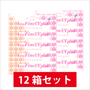ワンデーファインUVplus12箱セット
